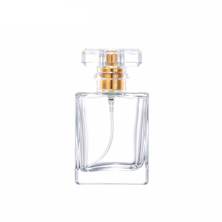 Empty Perfume Spray Bottle Unique 30 Ml 50ml Glass Spray Bottle Atomizer Perfume Refillable Spray Glass Bottle for Cosmetics