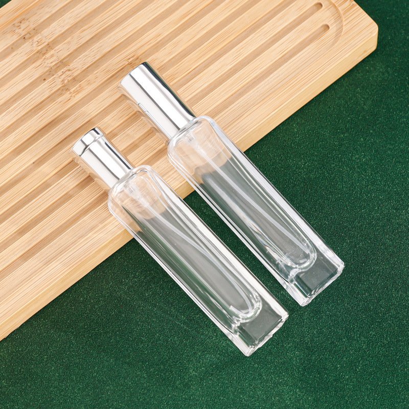 15ml Empty Perfume Bottle Cylinder Shape Perfume Glass Bottle Cosmetic Packaging Wholesale Cosmetics Screen Printing