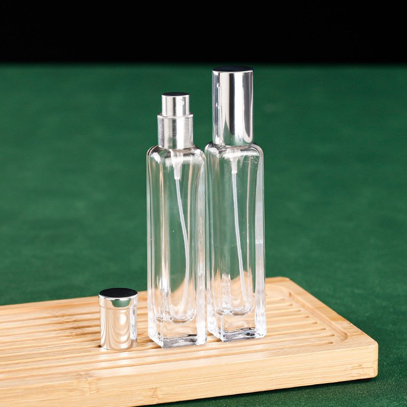 15ml Empty Perfume Bottle Cylinder Shape Perfume Glass Bottle Cosmetic Packaging Wholesale Cosmetics Screen Printing