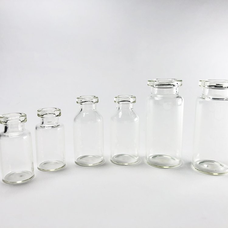 China factory white brown 5ml 10ml injection vials glass ampoule bottle for glass medical vial