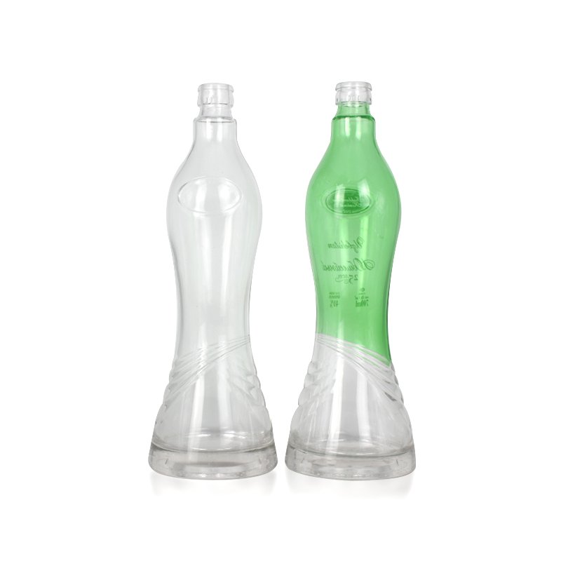 luxury 375ml 500ml 750ml 1000ml cork design whiskey vodka brandy tequila spirits glass bottles for alcoholic beverages