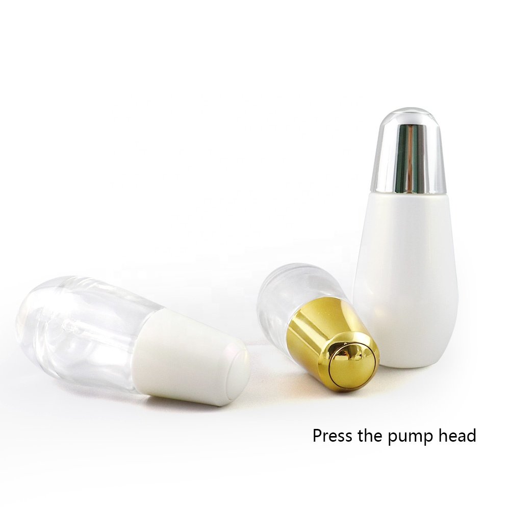 Yiwu White Glass Supply Wholesale Price Dropper Clear 30ml 50ml Essential Oil Cosmetic Glasses Drop Bottle For Sale"WeTrust"