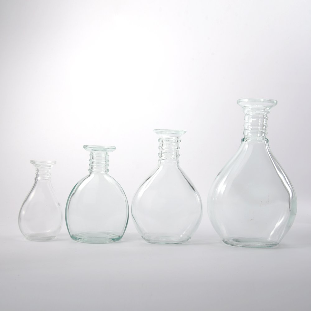 Stock Empty Glass Sand Art Bottles for DIY Art decorative packaging