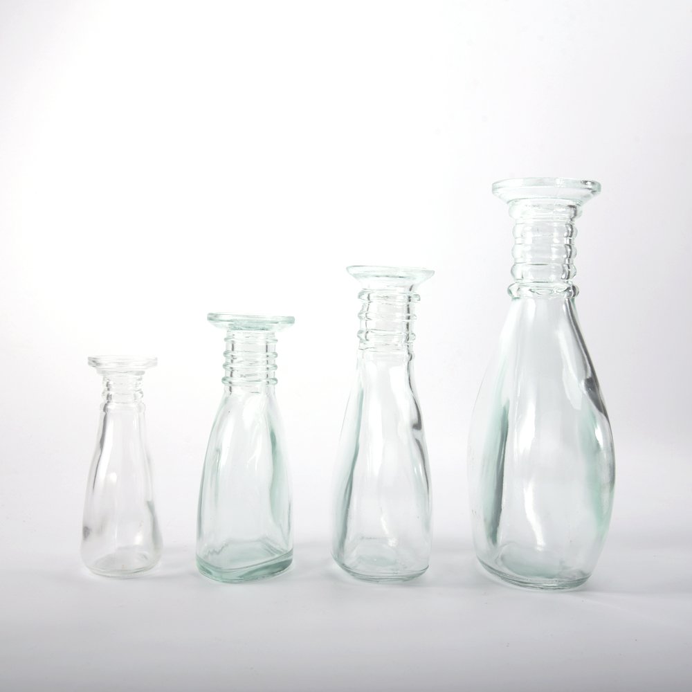 Stock Empty Glass Sand Art Bottles for DIY Art decorative packaging