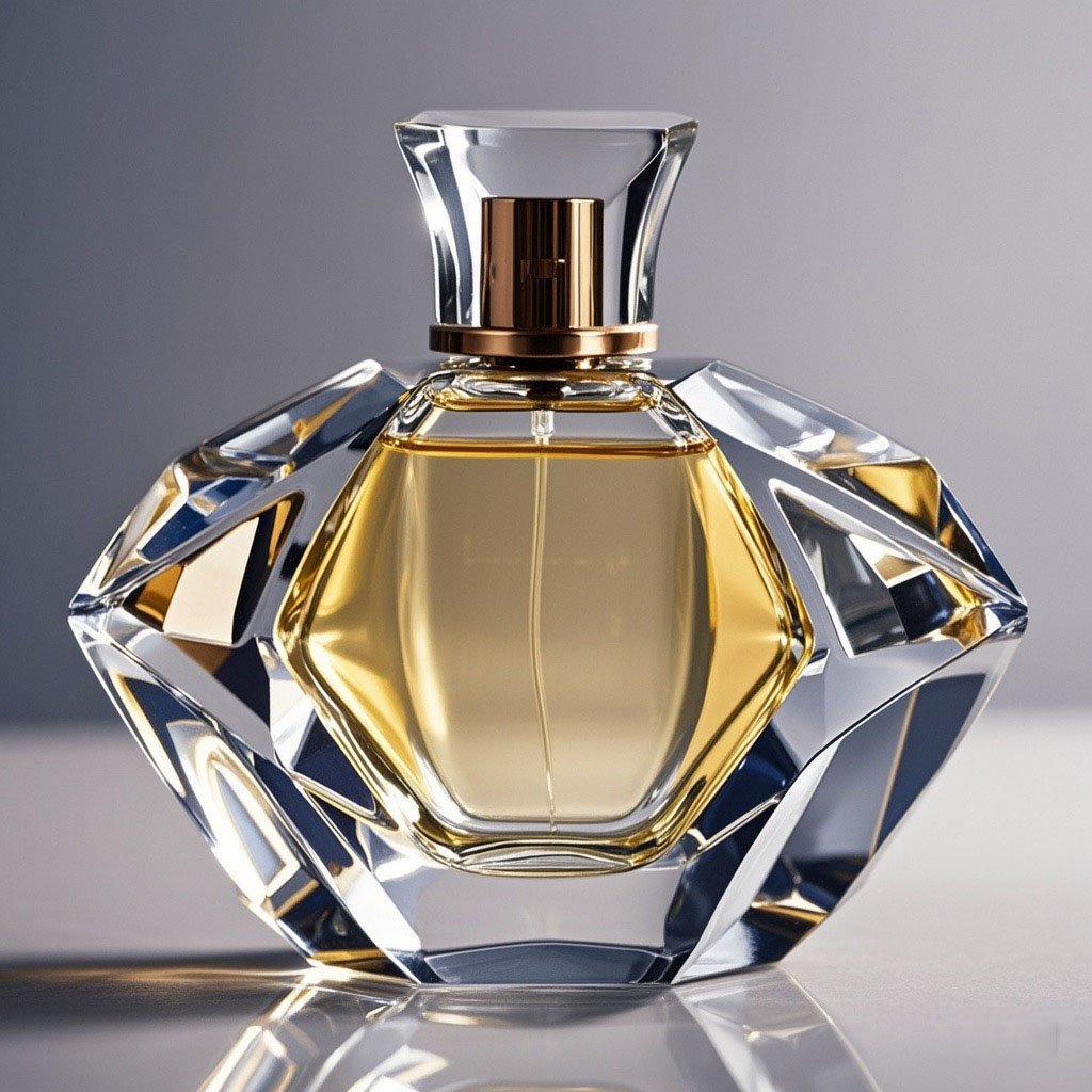 Unique Design Glass Perfume Bottles 100ml Luxury Lady Parfum Bottle Fragrance Sprayer Perfume Bottle