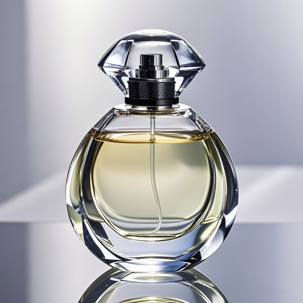 Unique Design Glass Perfume Bottles 100ml Luxury Lady Parfum Bottle Fragrance Sprayer Perfume Bottle