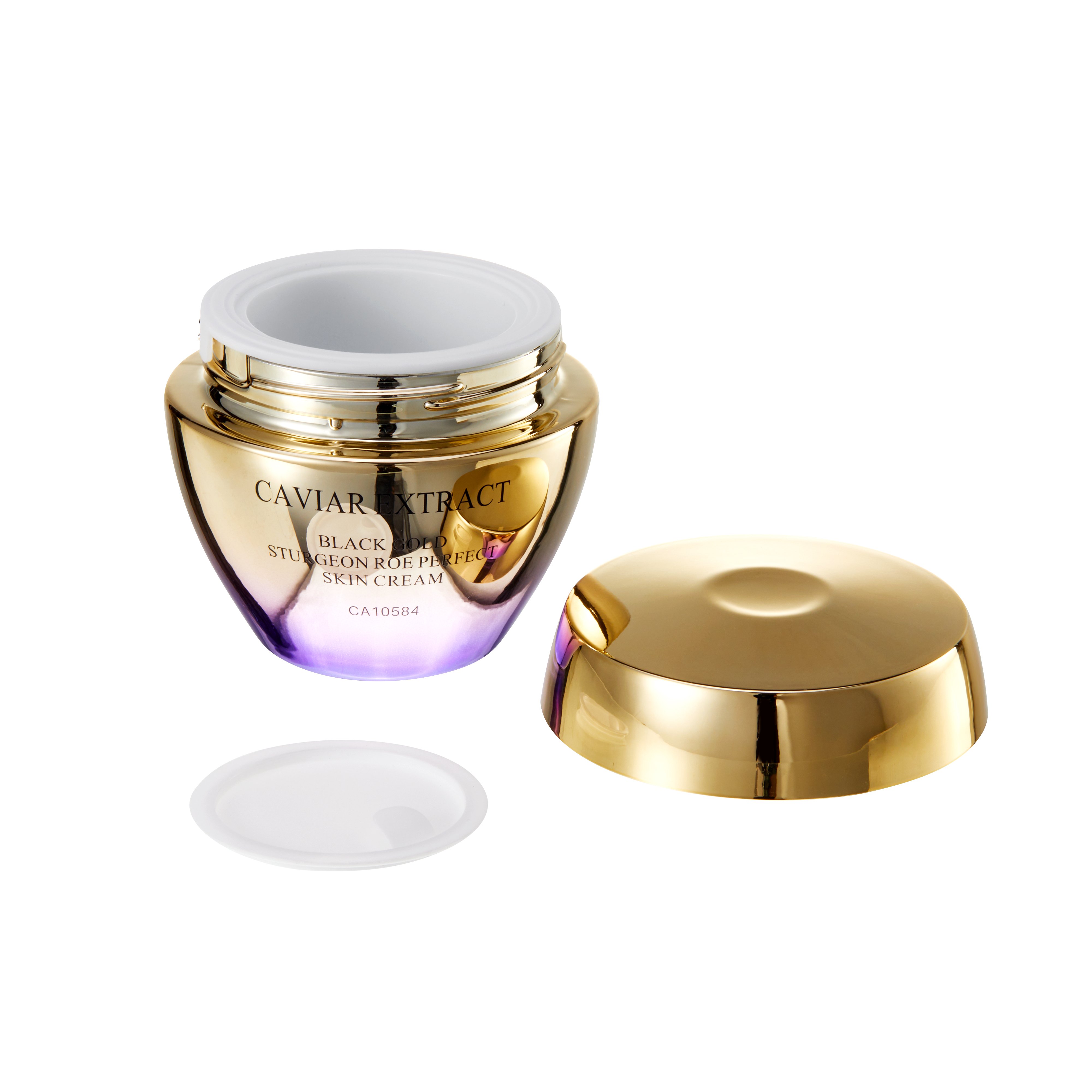 Custom Luxury Purple Glass Skincare Bottles Cosmetic Packaging Empty 30ml Spray Emulsion Liquid Toner Pump Skincare Glass Bottle