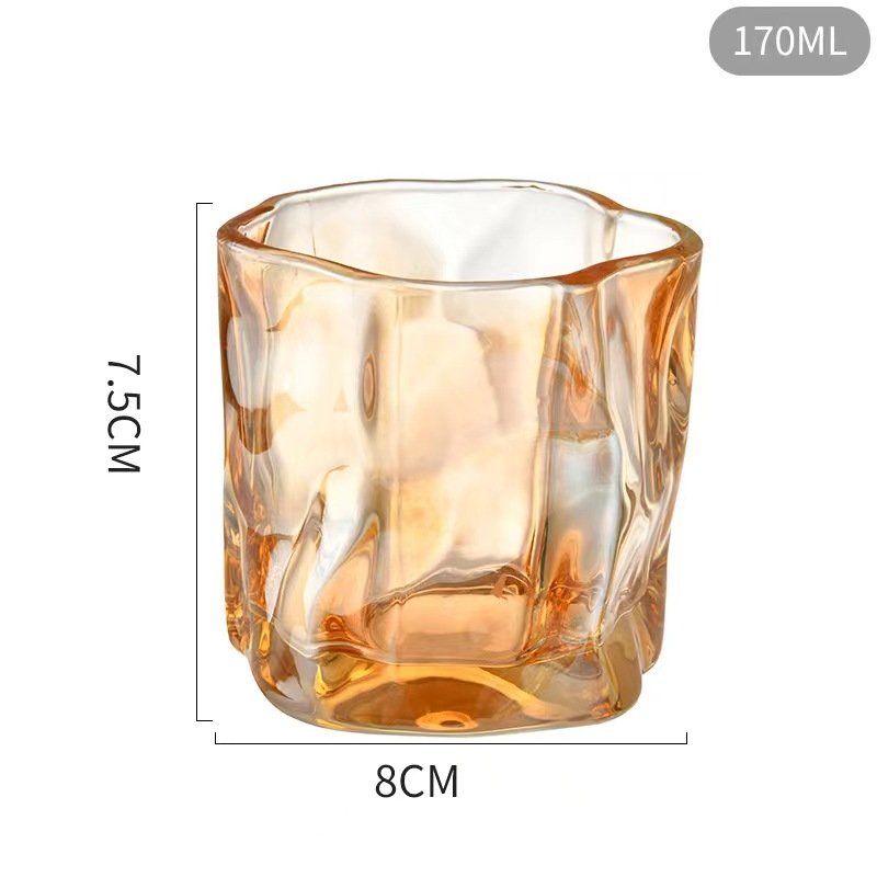 Top Seller 170ml 250ml Clear Drinkware Glassware Dinking Glasses Espresso Tumbler Iced Coffee Cups Tea Mug thick Glass Cup