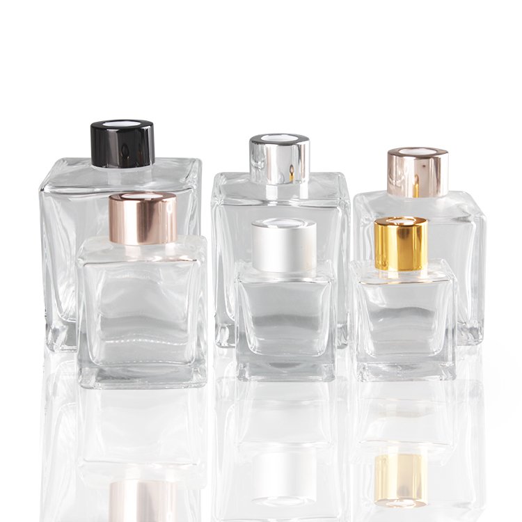 Custom Luxury 100Ml 150Ml 200Ml Essential Oil Aromatherapy Aroma Diffuser Bottle Empty Amber Glass Reed Perfume Diffuser Bottle