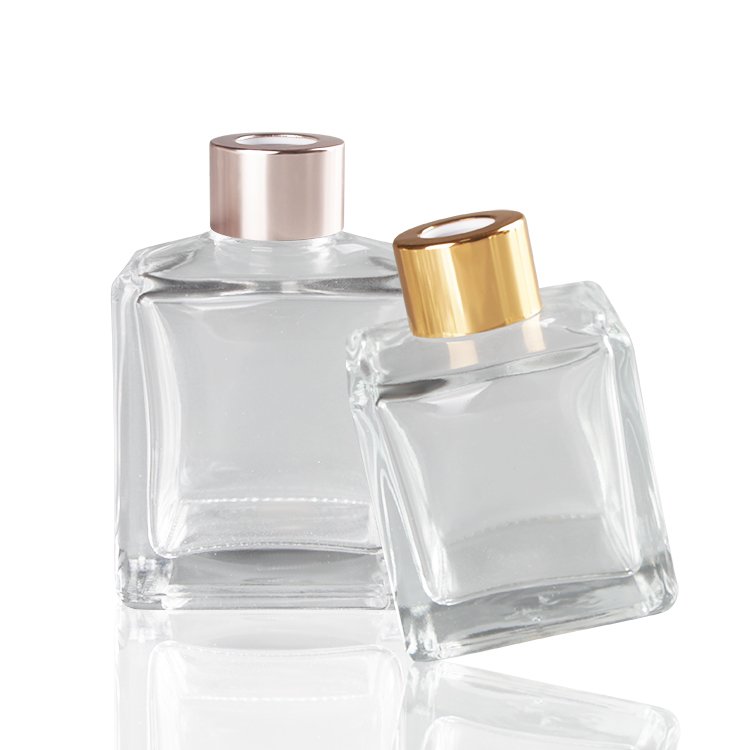 Custom Luxury 100Ml 150Ml 200Ml Essential Oil Aromatherapy Aroma Diffuser Bottle Empty Amber Glass Reed Perfume Diffuser Bottle