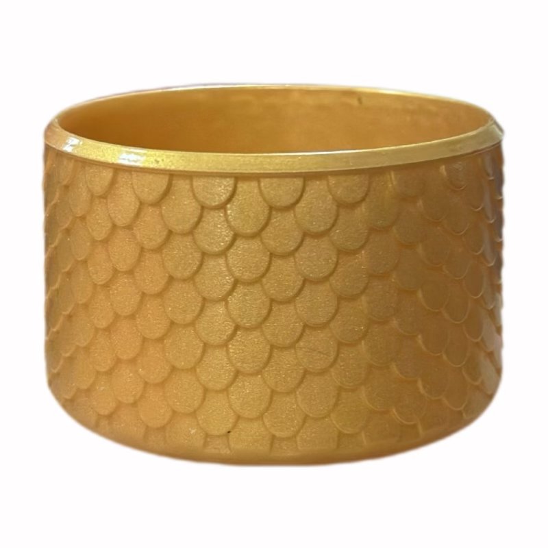 3D Mermaid Texture Silicone Sleeves Tumbler Bumpers Metallic Chameleon Era 40oz Dark Aura Silicone Boots