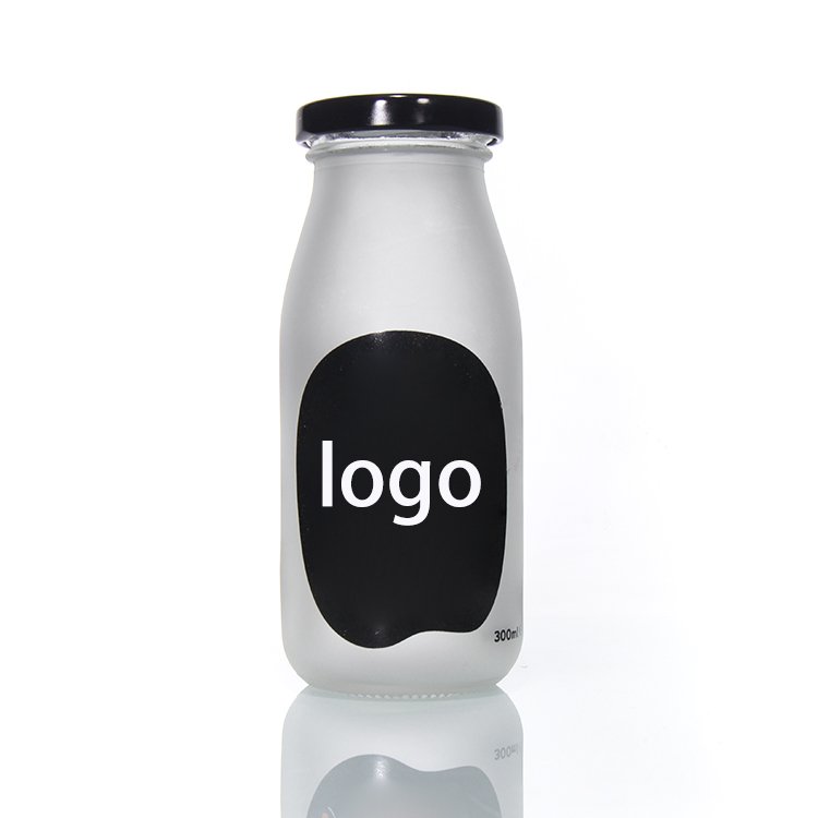 Cheap Price 16 Oz 32 Oz Reusable Empty Milk Glass Bottles With Metal Lids