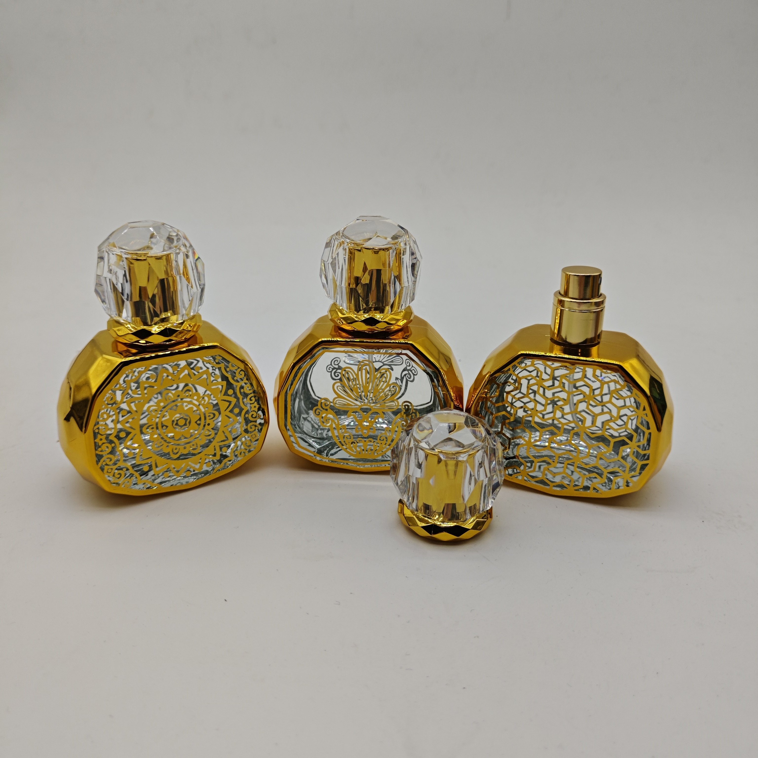 50ml Exquisite perfume bottle Luxury high-end Arab style perfume bottle