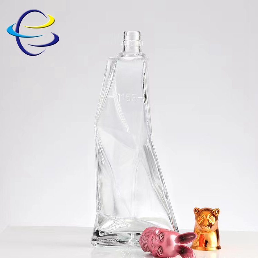 750ml Empty Bulk Wine Glass Bottle For Liquor/ Whisky/rum Manufacturer