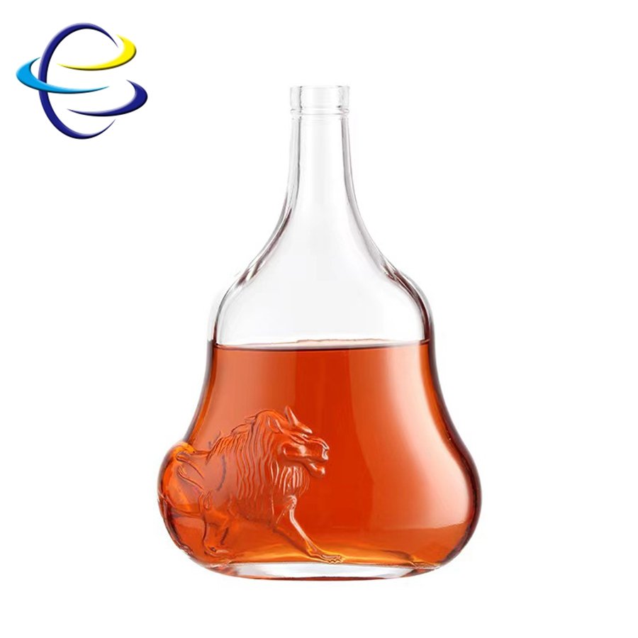 750ml Empty Bulk Wine Glass Bottle For Liquor/ Whisky/rum Manufacturer