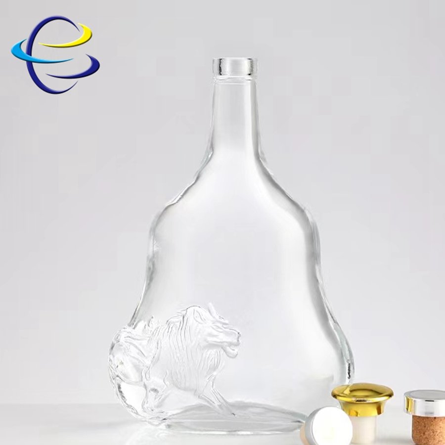750ml Empty Bulk Wine Glass Bottle For Liquor/ Whisky/rum Manufacturer