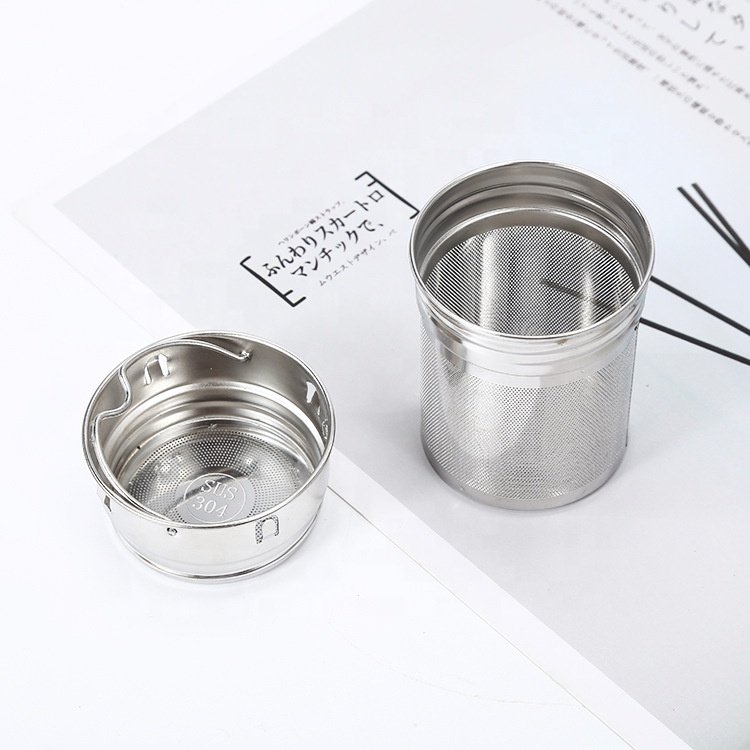 Eco bamboo lid 750ml insulated double wall glass water bottle with stainless steel tea infuser