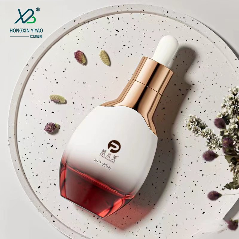 Factory stock 15ml30ml50ml100ml flat essential oil dropper subpacking bottle press lotion glass bottle