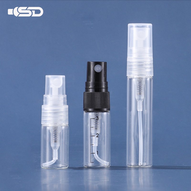 Manufacturing 2ml Perfume Bottle 3ml 10ml New Sample Perfume Bottle Travel Small Perfume Glass Bottle