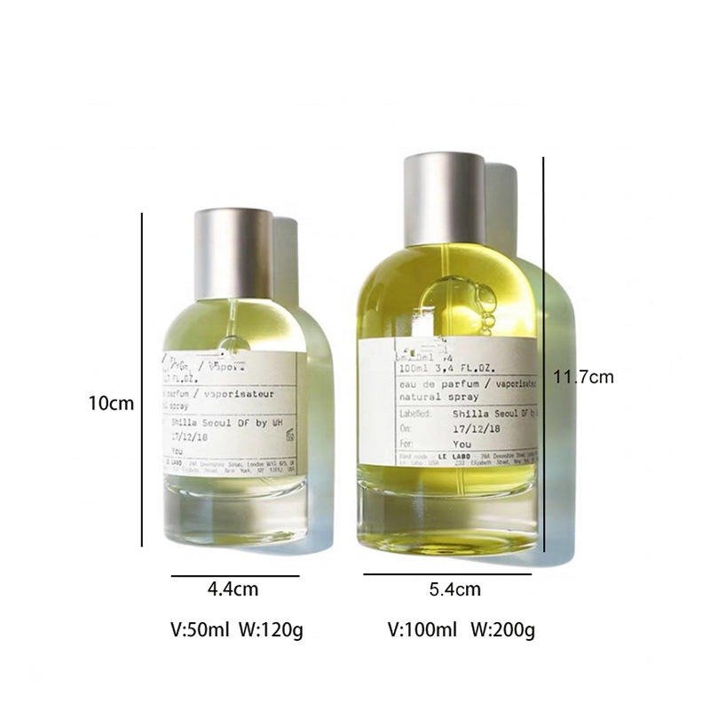 Elegant High Quality Custom Roll On Perfume Bottle 30ml 50ml 100ml Small Empty Pocket Perfume Spray Glass Bottle Packaging