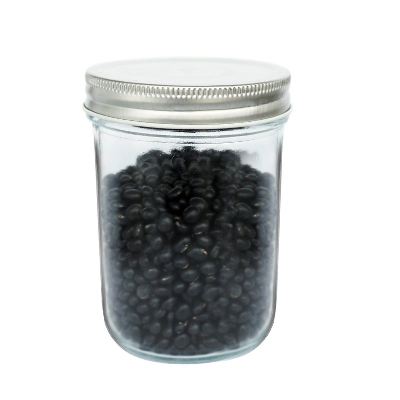 JM OEM Wholesale Custom Condiment Small Mason Food Jar 4oz 8oz 12oz Clear Glass Gallon Mason Jar With Silicone Sealing Lids