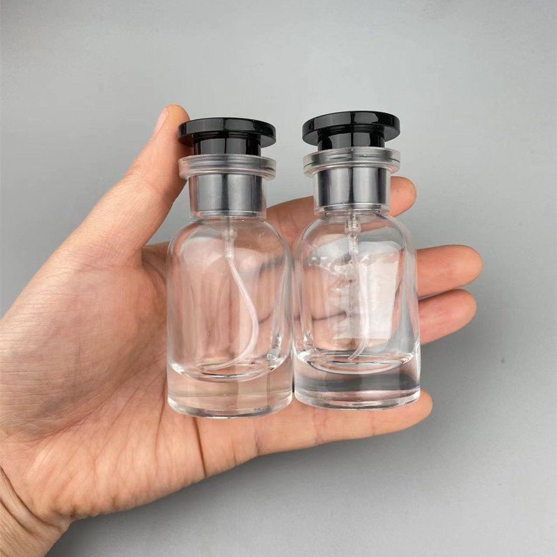 Empty Perfume Dispensing Bottle 30ml Cute Compact Portable Perfume Bottle Screw Glass Bottle sprayer