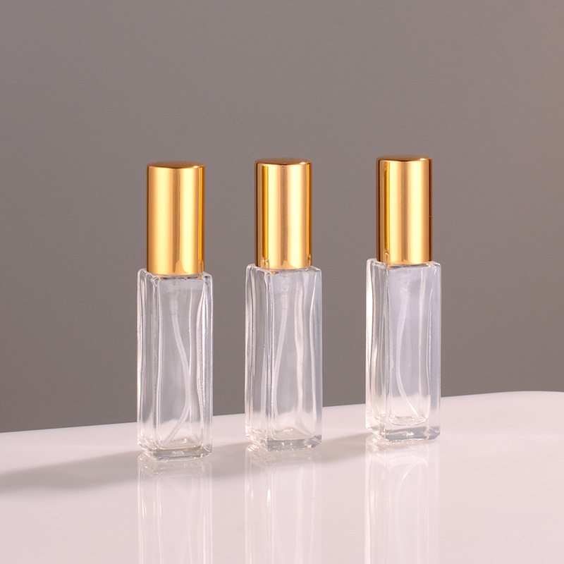 Latest Trend Fragrance Glass Empty Luxury Refill 5ml Mini Spray Perfume Bottle For Women