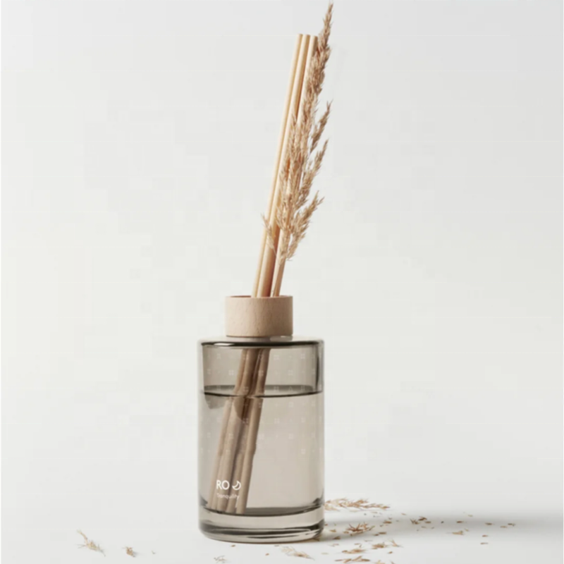 Private Label Luxury Home Glass Bottle Essential Oil Aroma Difuser Bottle Reed Diffuser