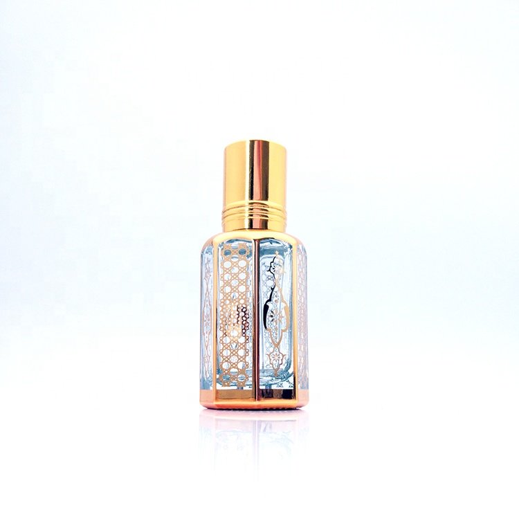 arabic dubai classic roll on 3ml 6ml 12ml fragrance perfume oil glass bottle attar oud oil bottles