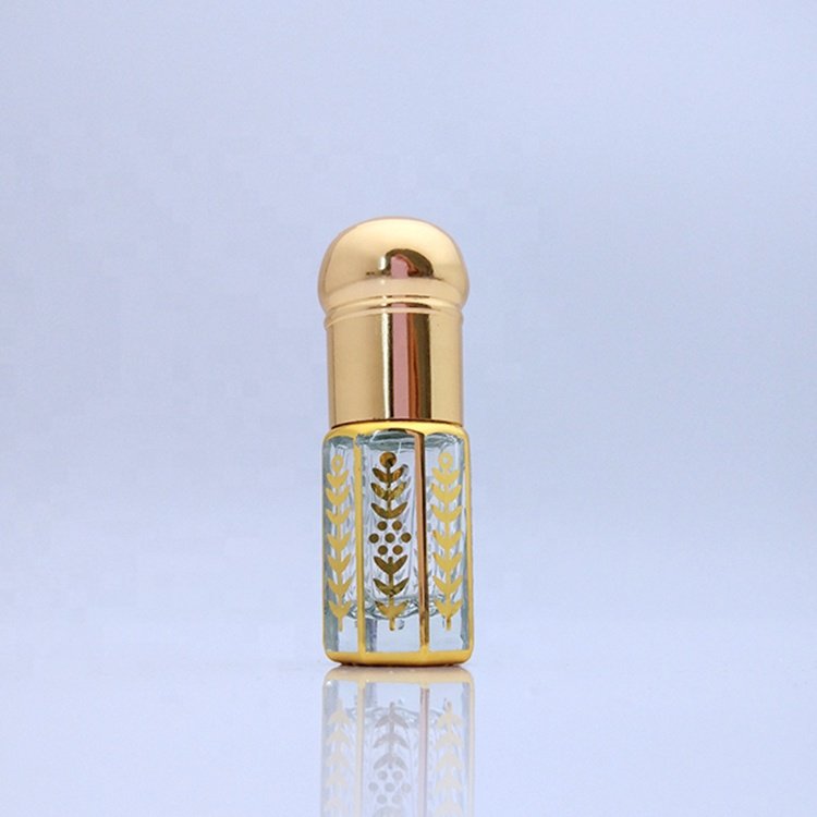 arabic dubai classic roll on 3ml 6ml 12ml fragrance perfume oil glass bottle attar oud oil bottles
