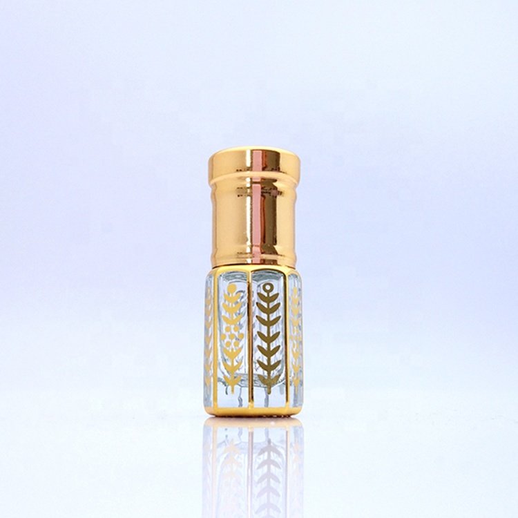 arabic dubai classic roll on 3ml 6ml 12ml fragrance perfume oil glass bottle attar oud oil bottles