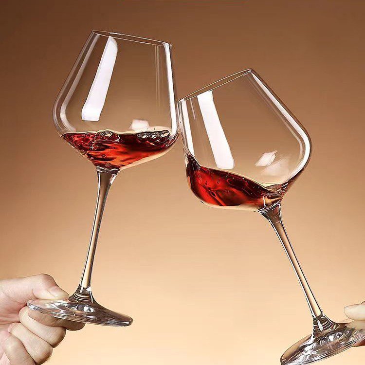 Shunstone Soda-Lime Glass High Quality Modern Wine Glasses Goblet Burgundy Red Wine Glass For Restaurant Hotel Party