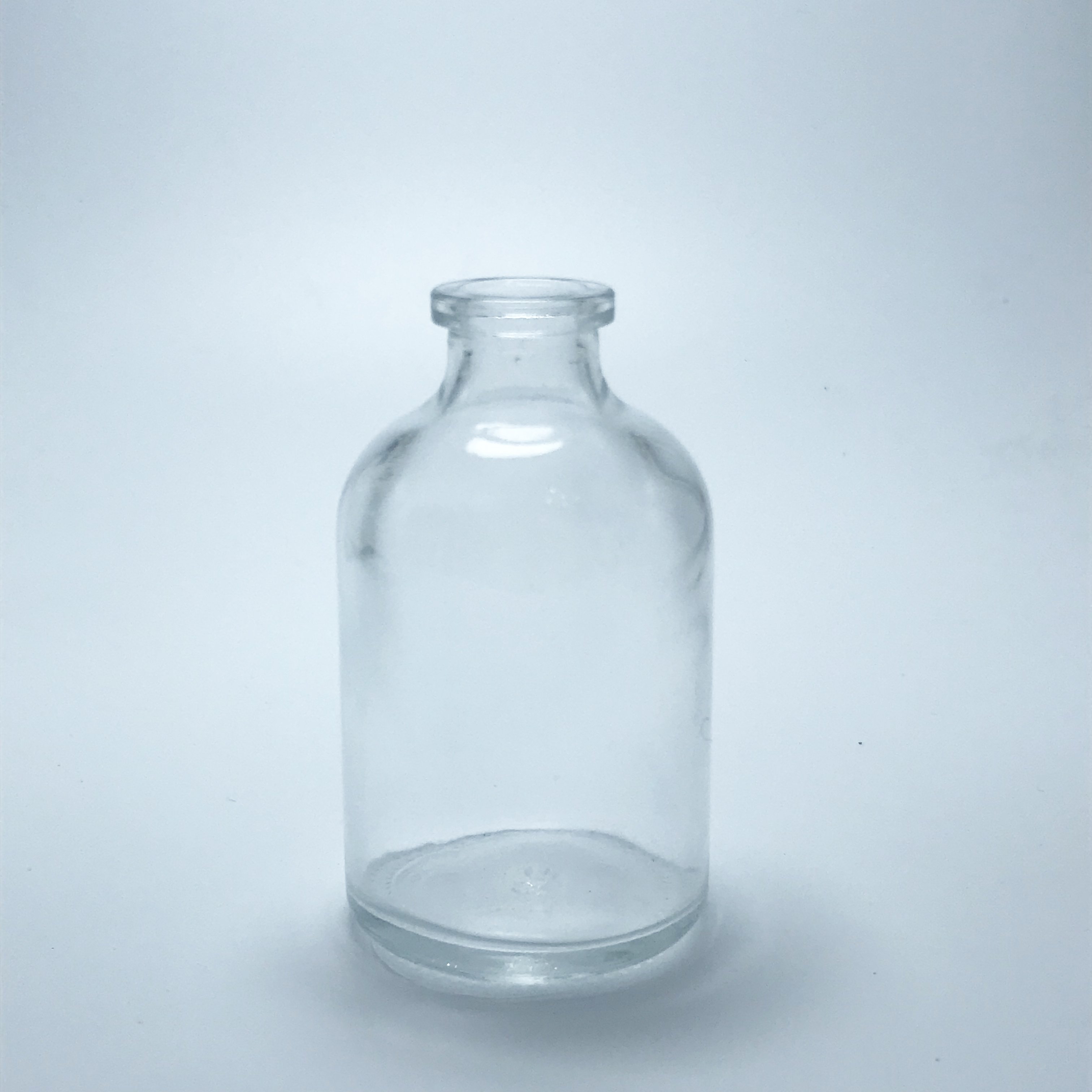 clear injection glass bottles for antibiotics ISO/CFDA USP type I II III