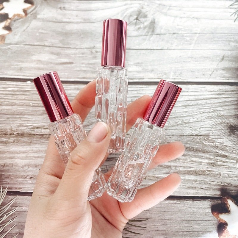 Special style 15ml empty glass perfume bottle deodorant bottle portable women's body cosmetic packaging perfume bottle