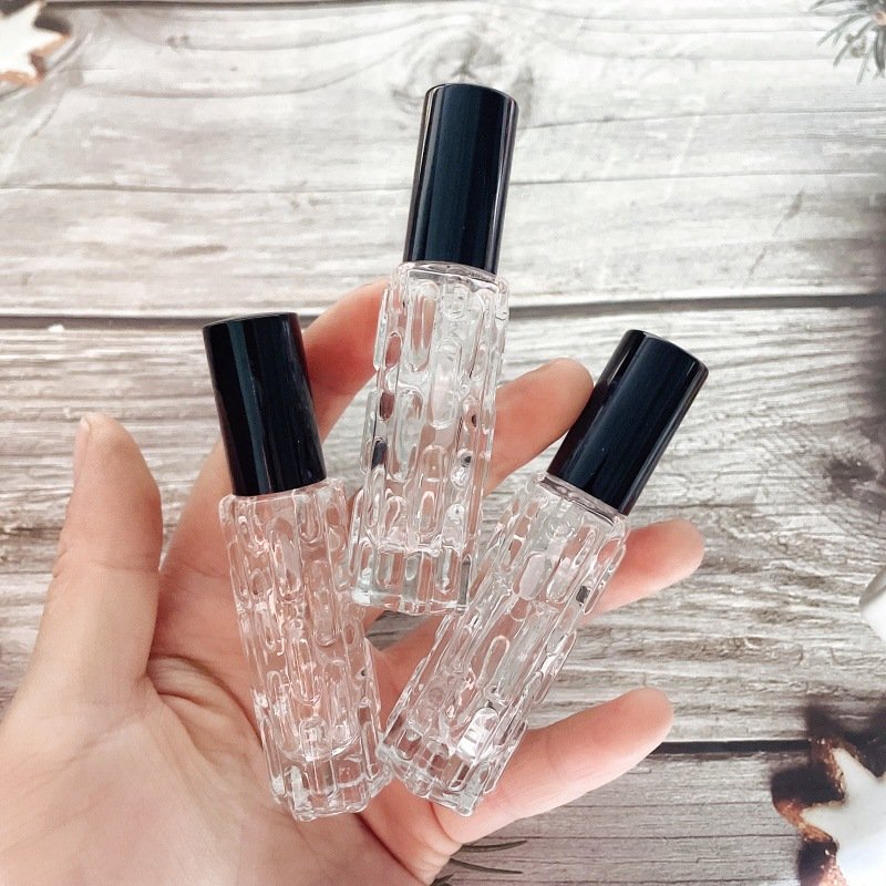 Special style 15ml empty glass perfume bottle deodorant bottle portable women's body cosmetic packaging perfume bottle