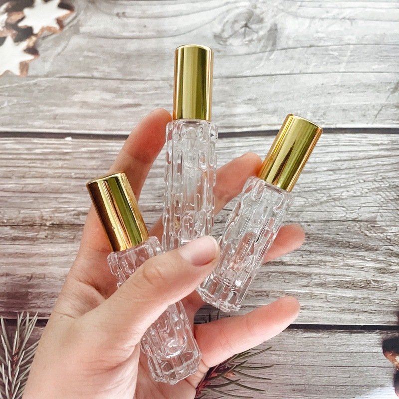 Special style 15ml empty glass perfume bottle deodorant bottle portable women's body cosmetic packaging perfume bottle