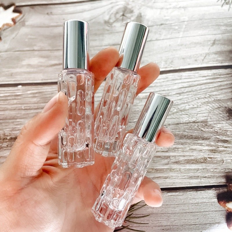 Special style 15ml empty glass perfume bottle deodorant bottle portable women's body cosmetic packaging perfume bottle