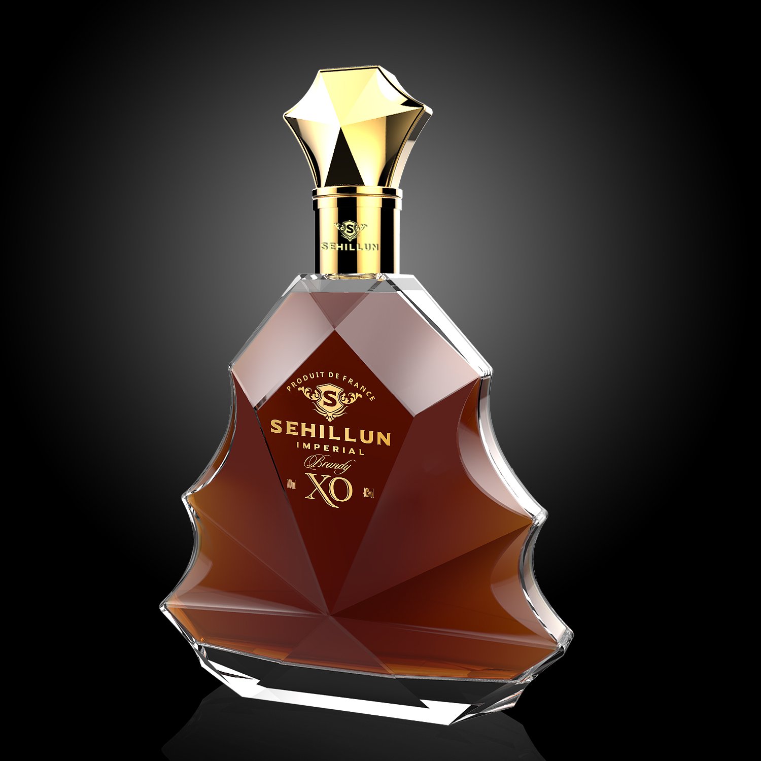 glass bottle supplier 700ml 750ml design tree shape spirits bottles for liquor beverage alcohol vodka brandy glass bottle