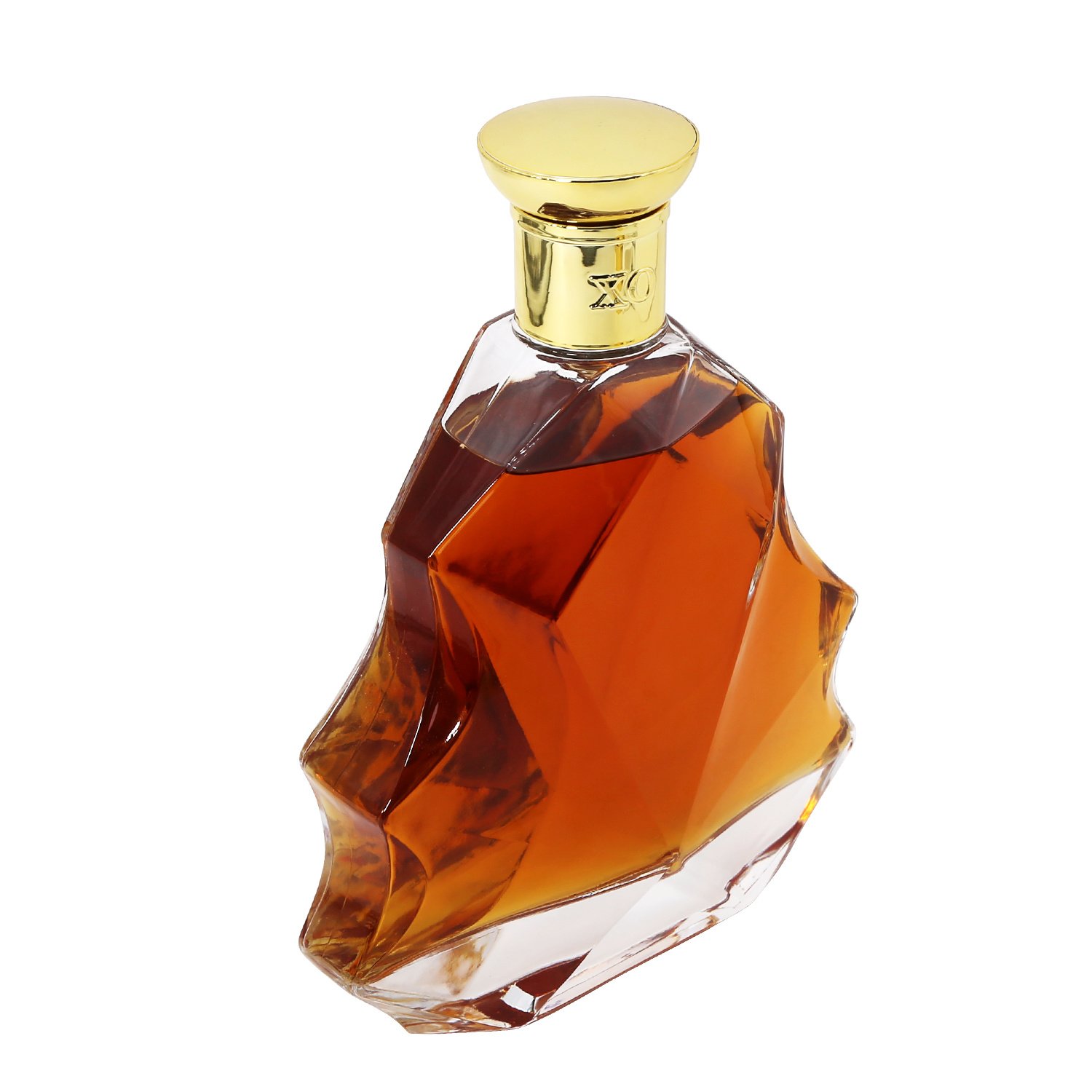 glass bottle supplier 700ml 750ml design tree shape spirits bottles for liquor beverage alcohol vodka brandy glass bottle