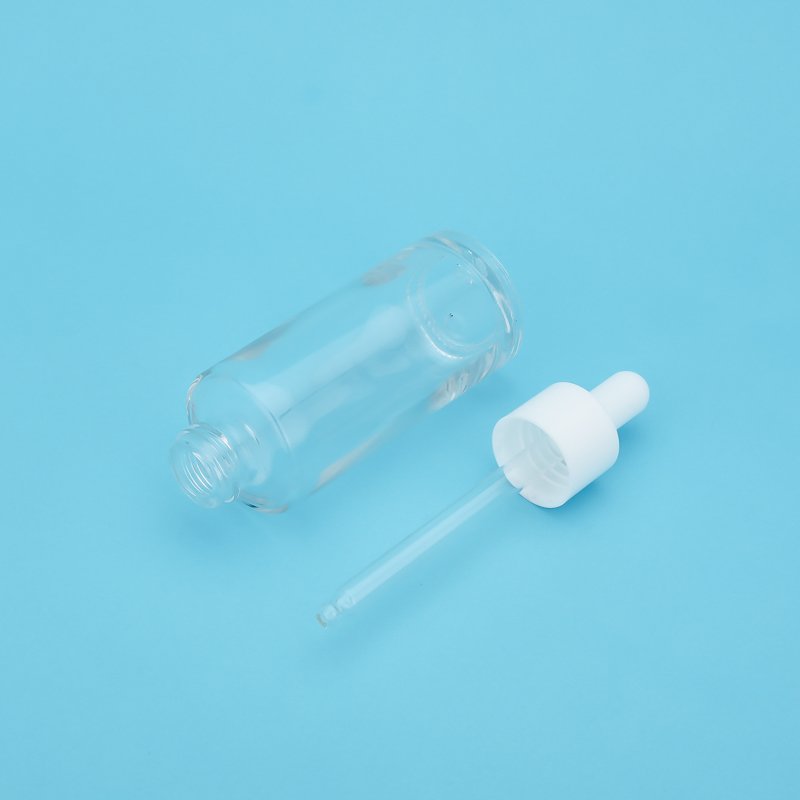 Jingtuo Empty Glass Bottle Lotion Glass Dropper Pump Bottle Custom Logo 110ml Glass Square Lotion Bottle