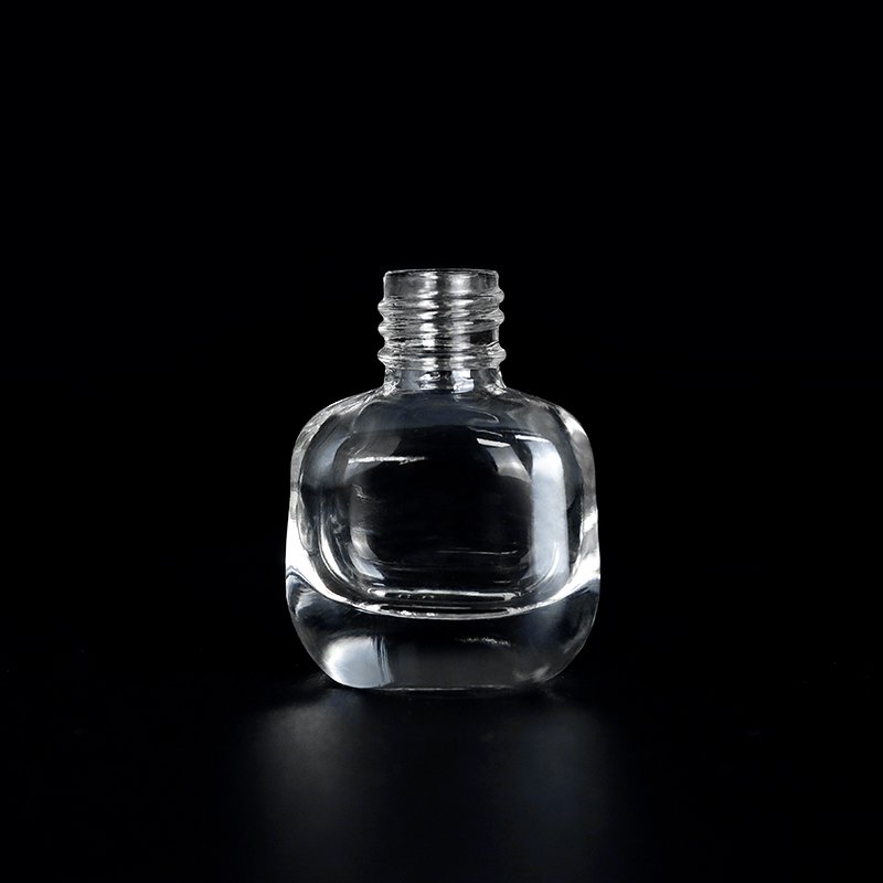 Customized 5ML Transparent Glass Nail Bottle Empty Packing Clear Glass Bottle For Nail Gel Polish