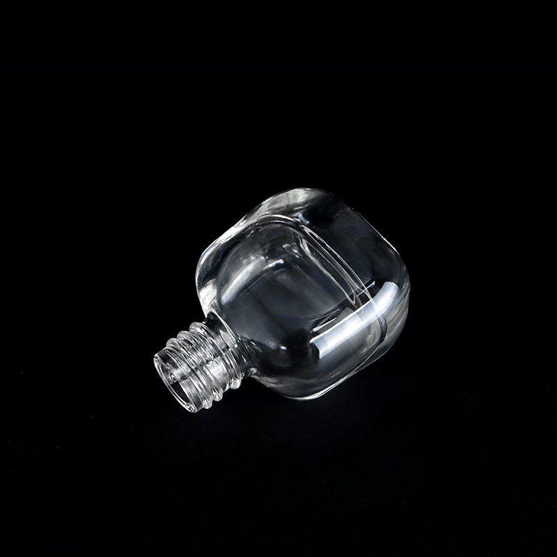 Customized 5ML Transparent Glass Nail Bottle Empty Packing Clear Glass Bottle For Nail Gel Polish