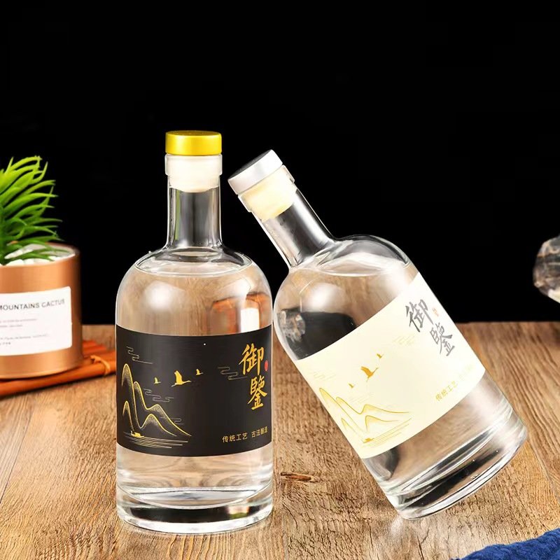 oslo 100ml 200ml 375ml 500ml 700ml 750ml 1000ml transparent oslo spirit whisky tequila brandy liquor vodka gin glass bottle