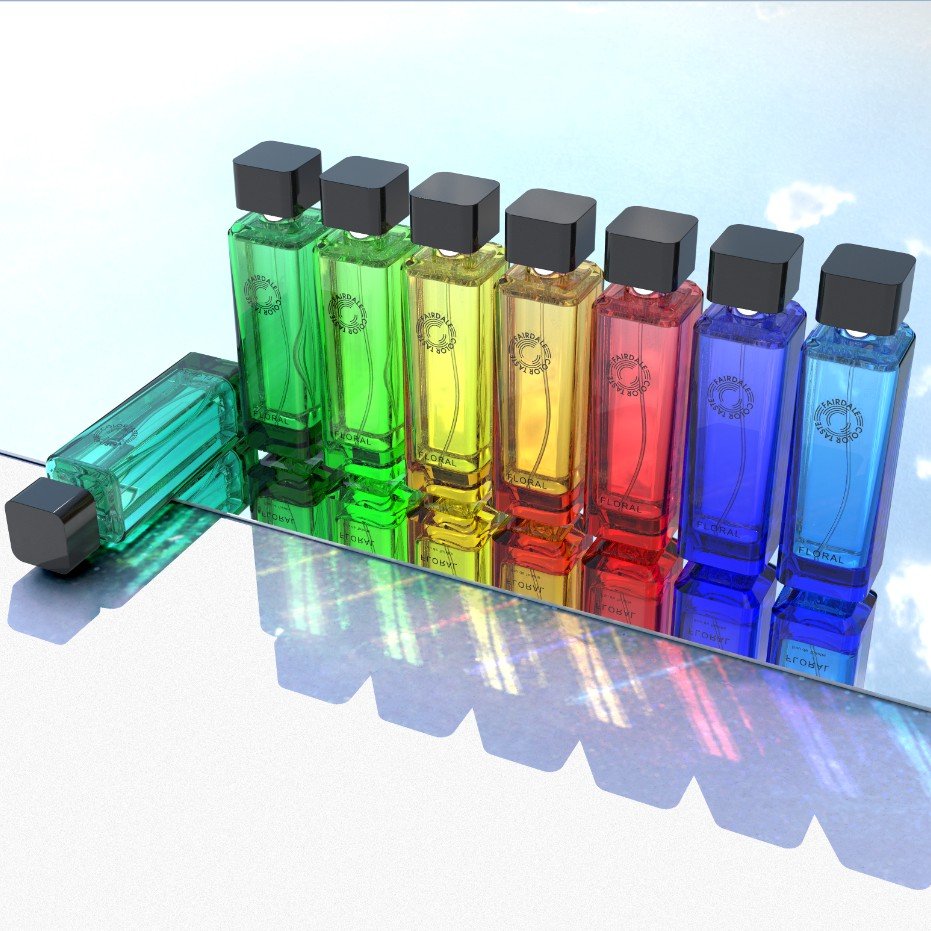 Fairdale OEM 100ml Empty Refillable Perfume Luxury Glass Bottle For Sale