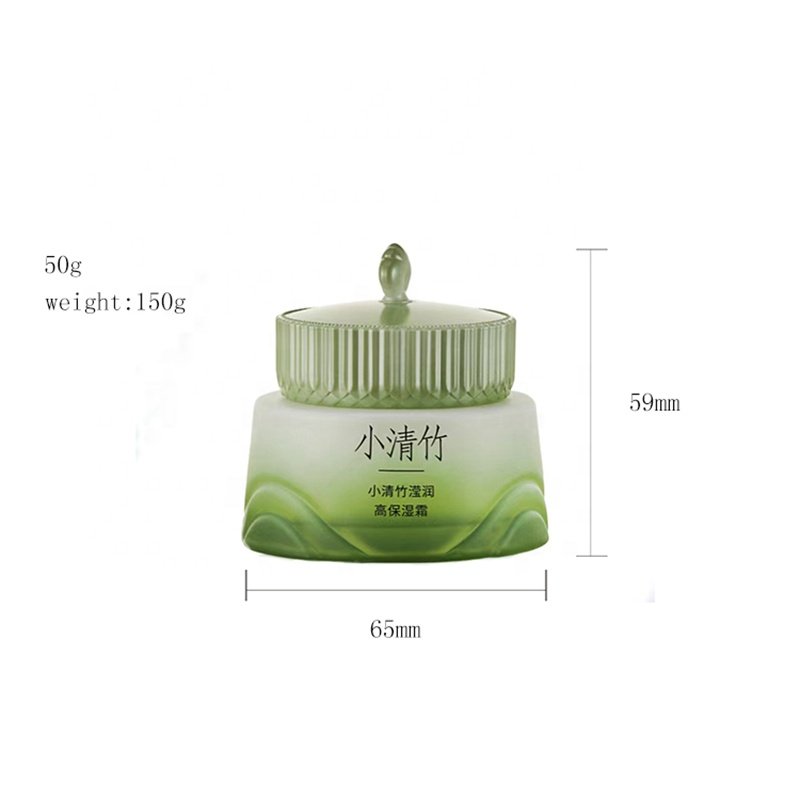 green round transparent cosmetics glass bottle luxury skin care set spray bottle products china wholesale glass set
