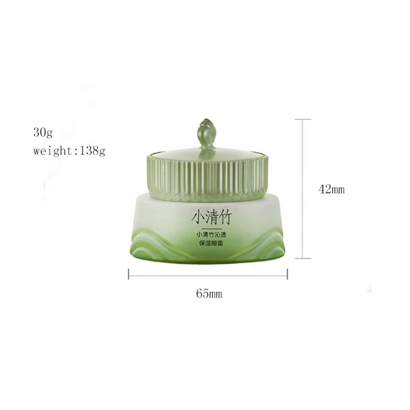 green round transparent cosmetics glass bottle luxury skin care set spray bottle products china wholesale glass set