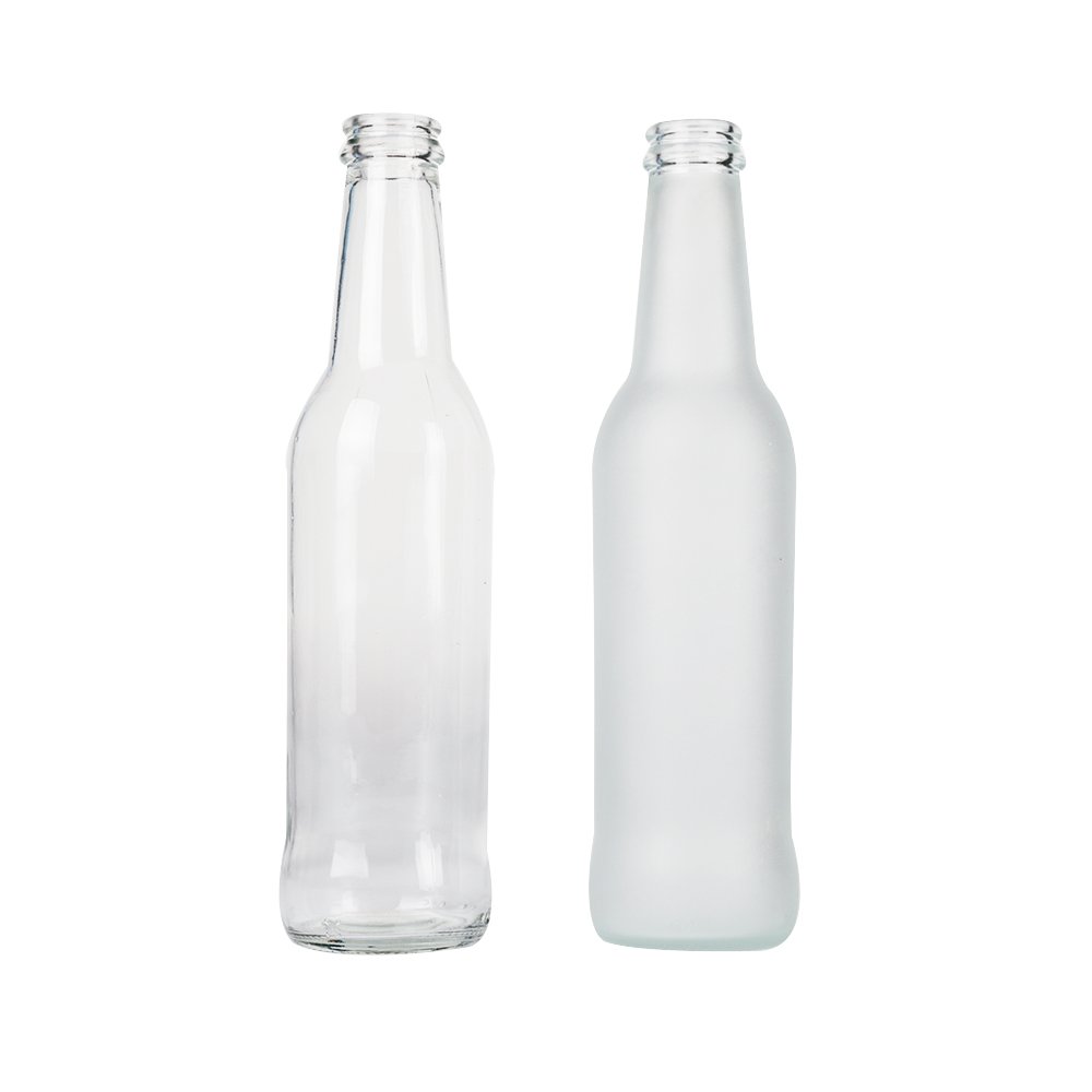 Custom unbreakable glass beverage bottles 275ml drinks beverage water juice glass bottle