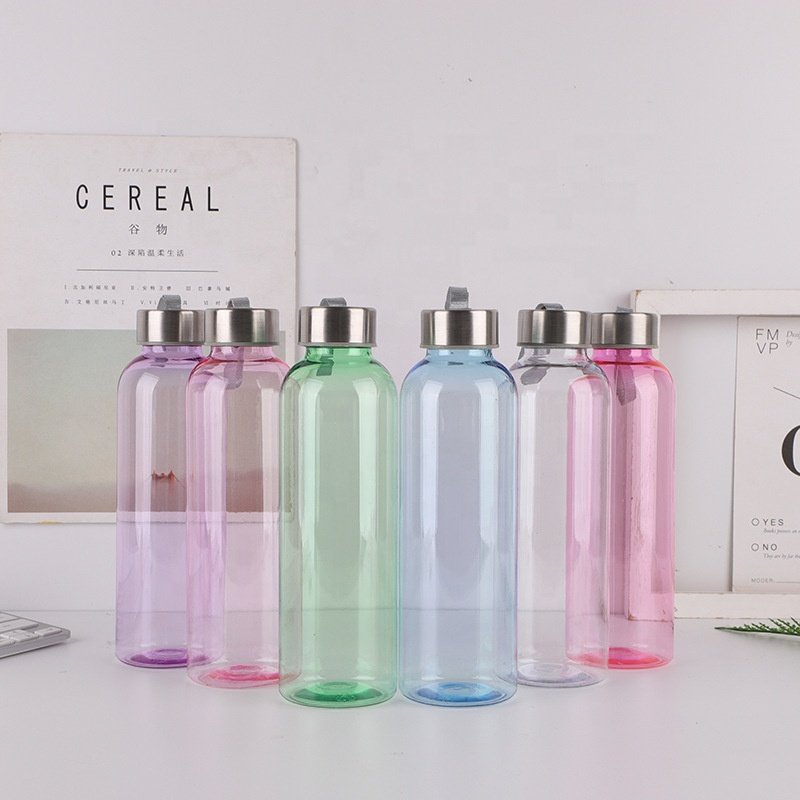 Wholesale Clear BPA FREE Beverage Glass Bottle Milk Juice Bottles Glass Frosted Matte Drinking Juice Glass Water Bottle