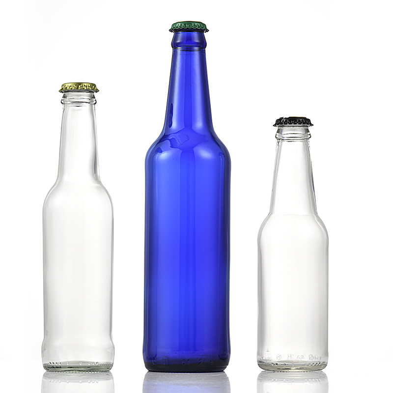 Stock 250ml 330ml 500ml Empty Glass Beer Bottles Wholesale Flip Top Custom Coloured Glass Bottles for Beer/WIne