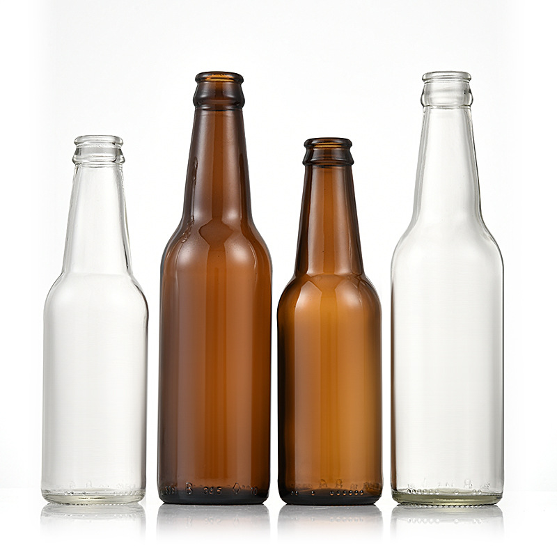 Stock 250ml 330ml 500ml Empty Glass Beer Bottles Wholesale Flip Top Custom Coloured Glass Bottles for Beer/WIne
